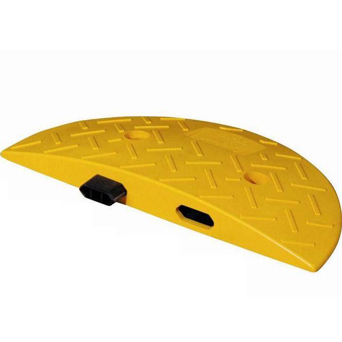 Temposchwelle - PP - Endstück - 30 km/h - 200x400x40mm - gelb