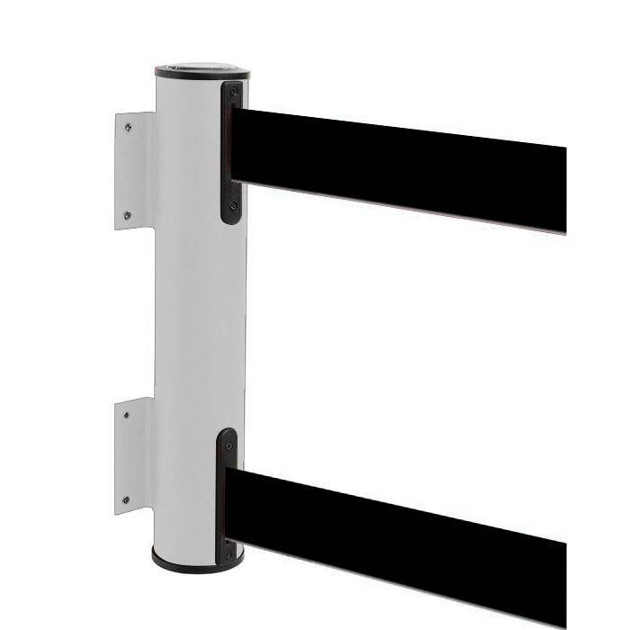 Sperr-Gurt "GLWD 25" - Gurtlänge 2x4 m/ Breite 5 cm - Metall, lackiert - Gurt schwarz