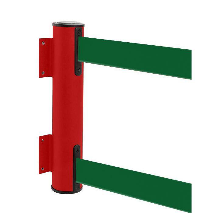 Sperr-Gurt "GLWD 25" - Gurtlänge 2x4 m/ Breite 5 cm - Metall, lackiert - Gurt grün