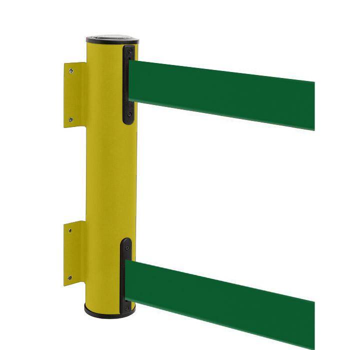 Sperr-Gurt "GLWD 25" - Gurtlänge 2x4 m/ Breite 5 cm - Metall, lackiert - Gurt grün