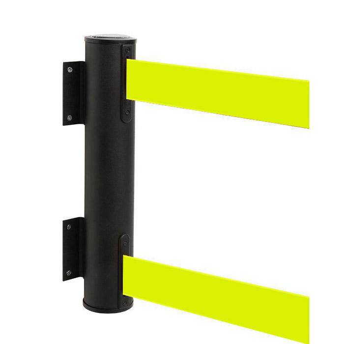 Sperr-Gurt "GLWD 25" - Gurtlänge 2x4 m/ Breite 5 cm - Metall, lackiert - Gurt signalgelb