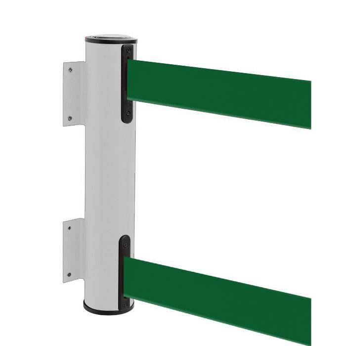 Sperr-Gurt "GLWD 25" - Gurtlänge 2x4 m/ Breite 5 cm - Metall, lackiert - Gurt grün