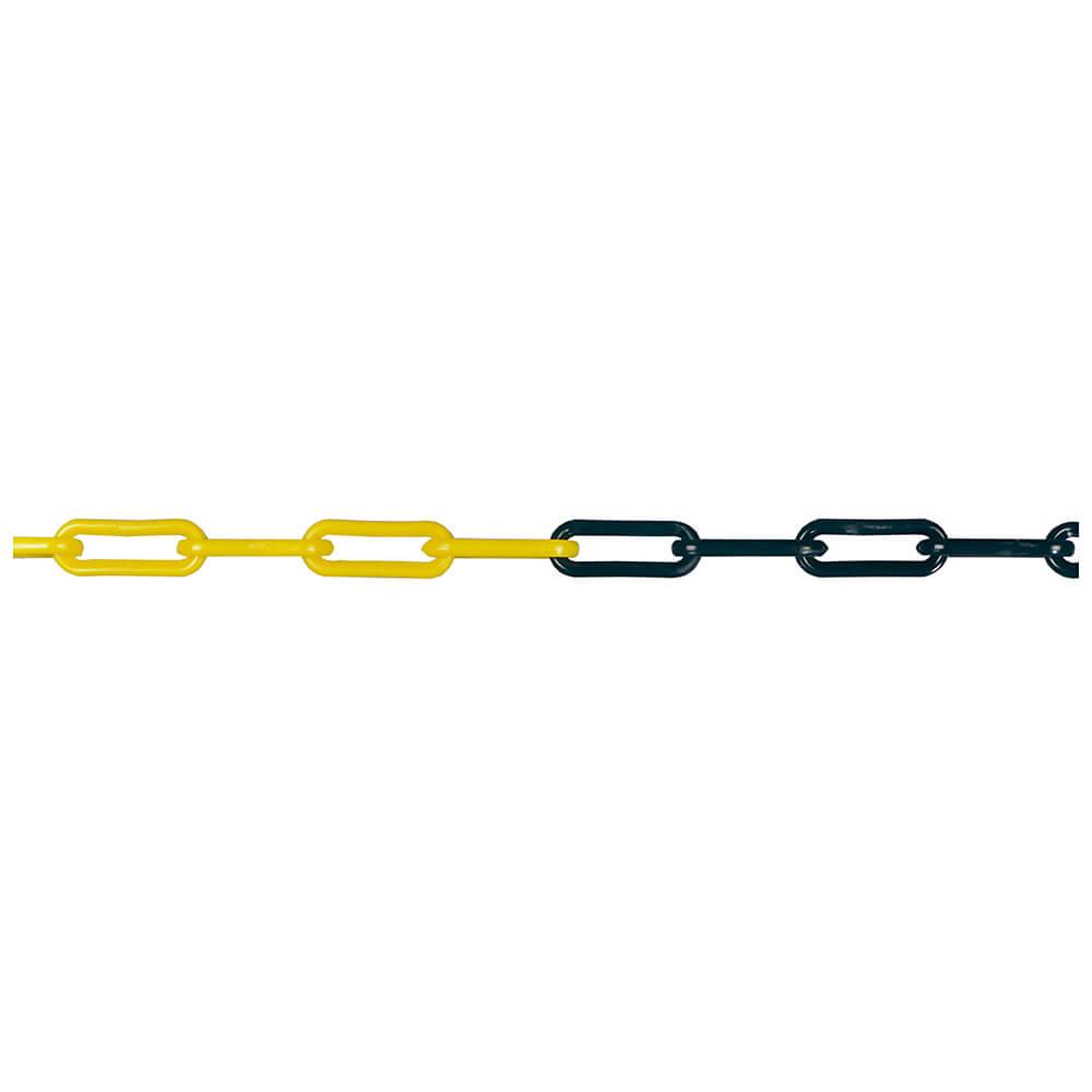 CATU AL-32/25 - Absperrketten - 25 m - Ø 8 mm - schwarz/gelb