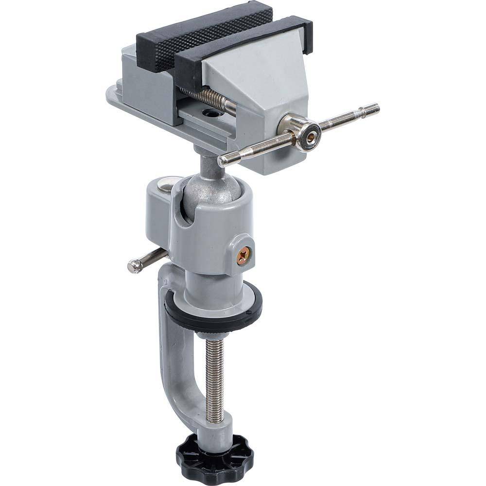 Tischschraubstock - um 360° drehbar - schwenkbar - Backen 70 mm