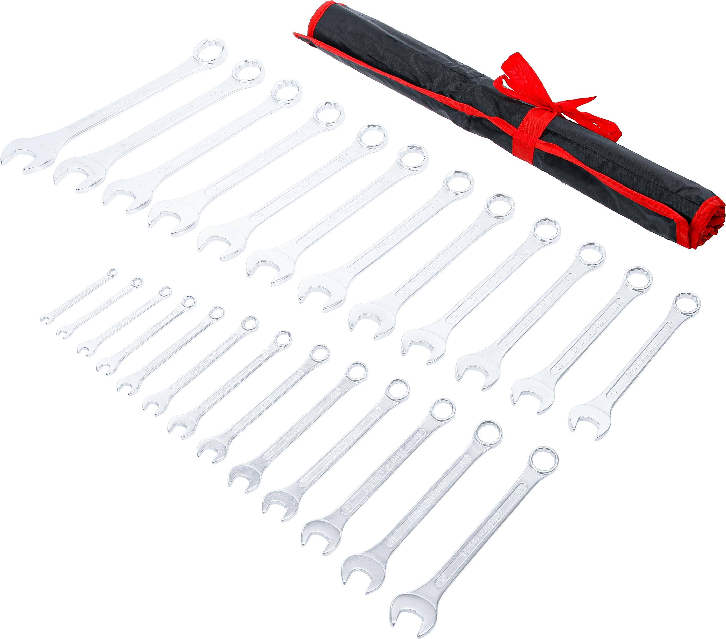 BGS Do It Yourself Maul-Ringschlüssel-Satz | SW 6 - 32 mm | 25-tlg.