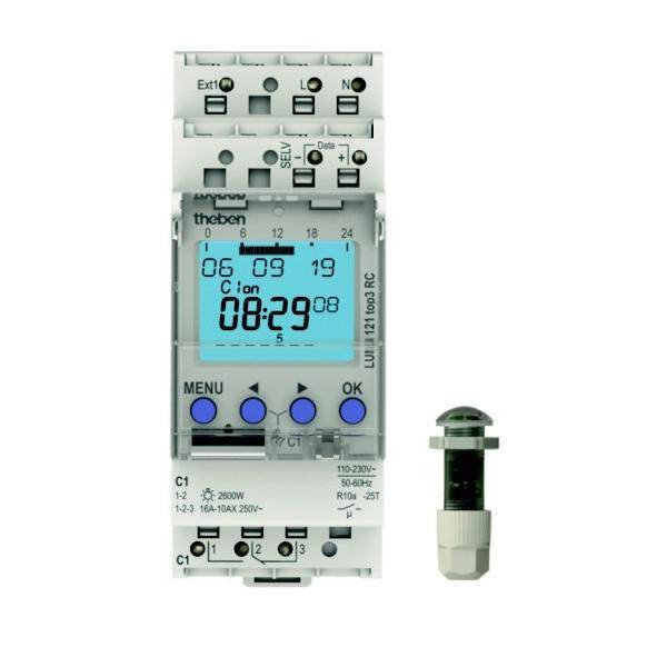 Theben Dämmerungsschalter LUNA 121 top3 RC EL