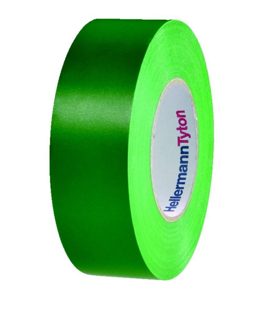 HellermannTyton Isolierband HTAPEFLEX152525PVCGN