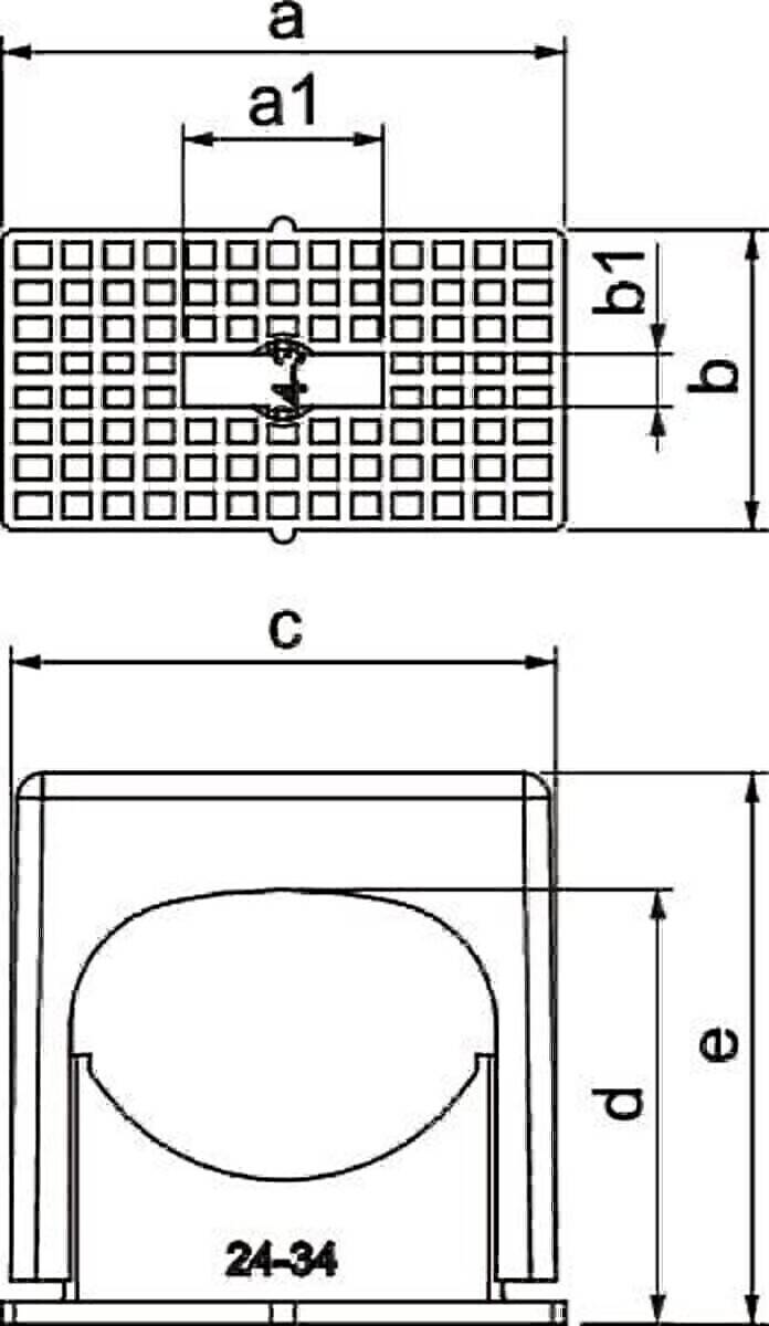 OBO Bettermann Druck-ISO-Schelle 3052 LGR