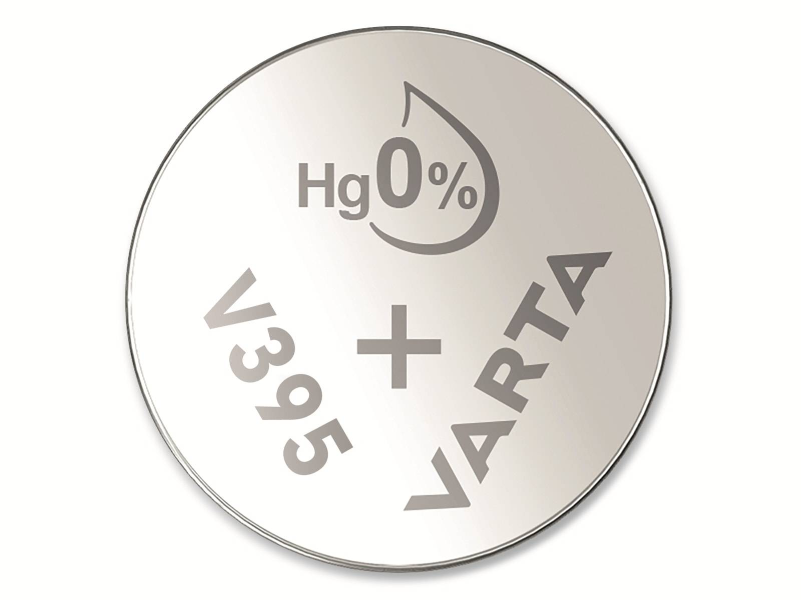 Varta Knopfzelle 395 1.55V 38 mAh Silberoxid SILVER Coin V395/SR57 Bli 1