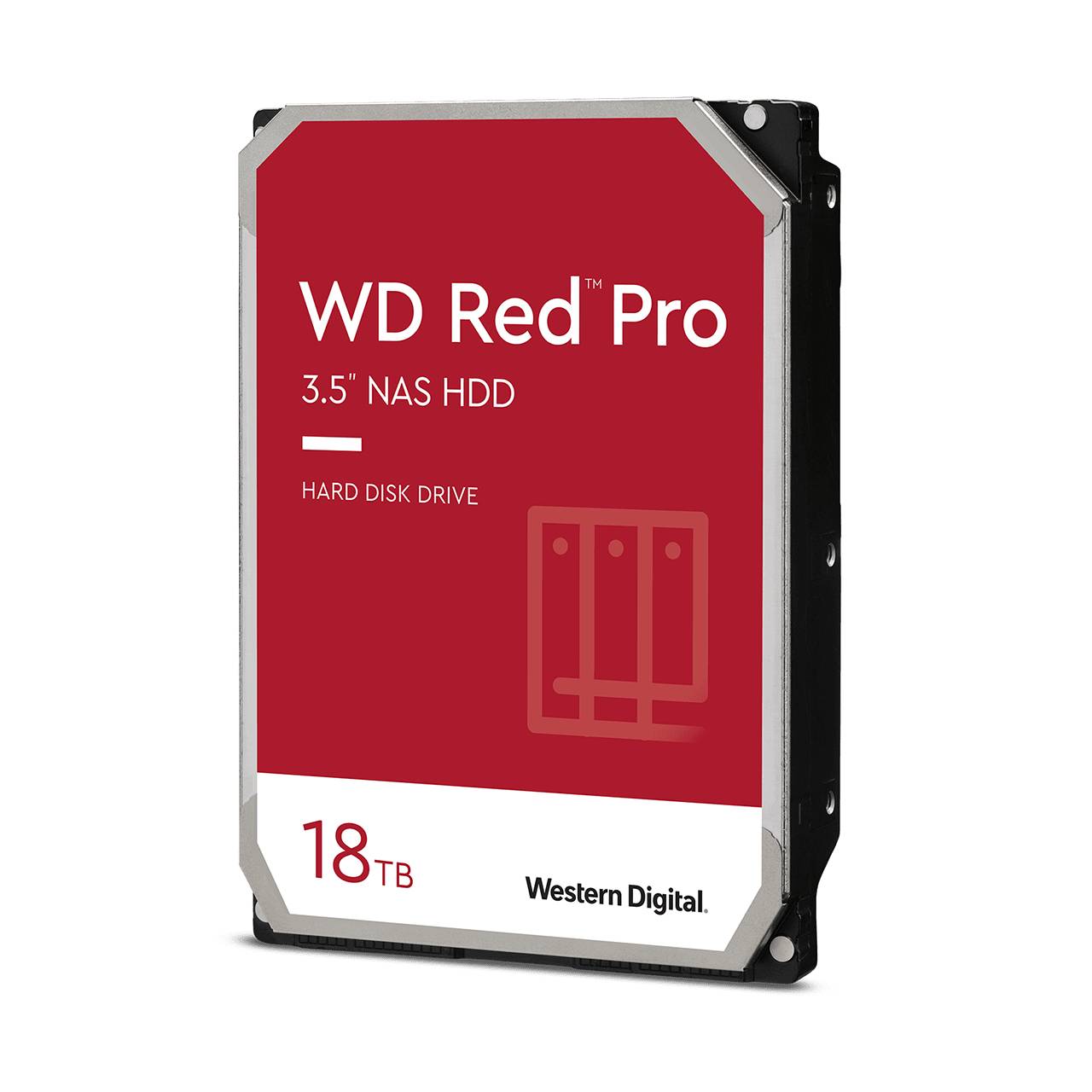 WD Red Pro WD181KFGX - Festplatte - 18 TB - intern - 3.5"" (8.9 cm)