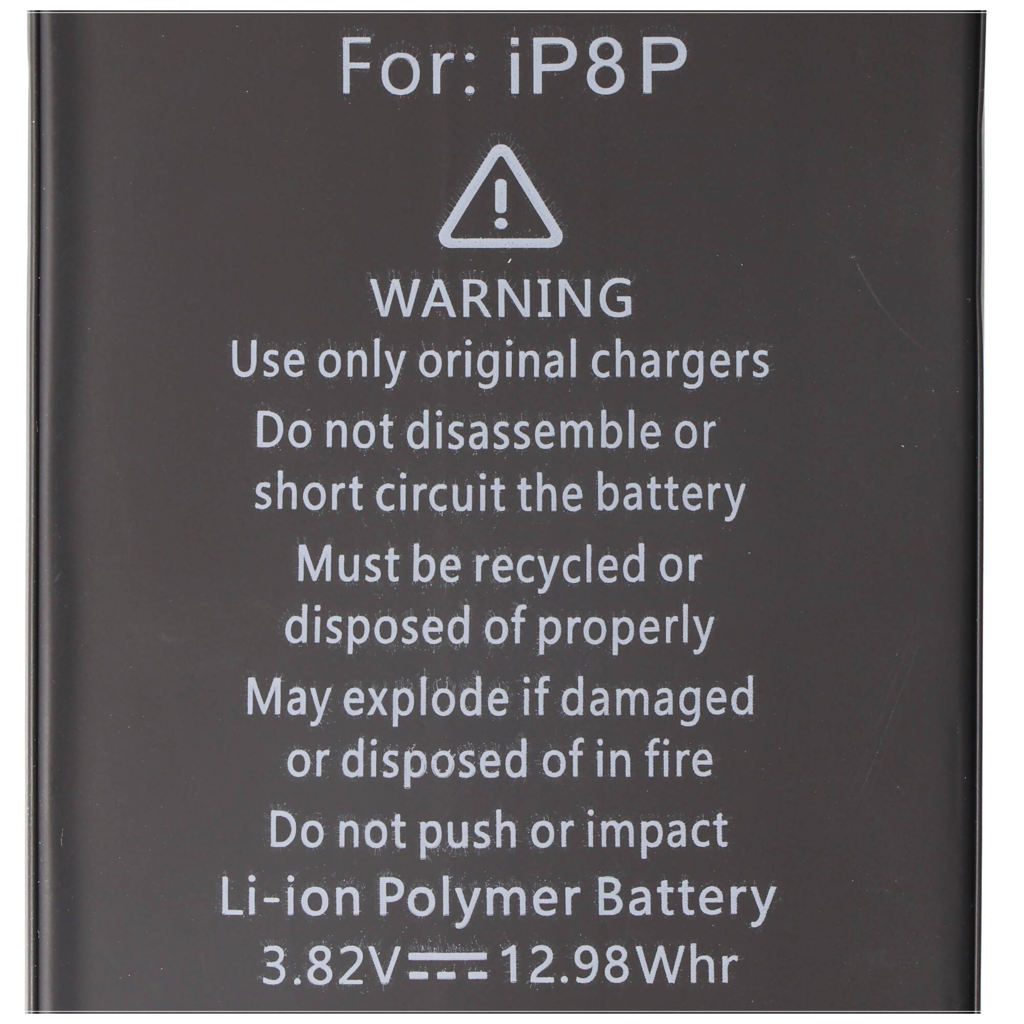 2990mAh Akku für Apple iPhone 8 Plus, 616-00367, A1864, A1897, A1898, iPhone 8 Plus 3,82V, 11,4Wh ohne Werkzeug