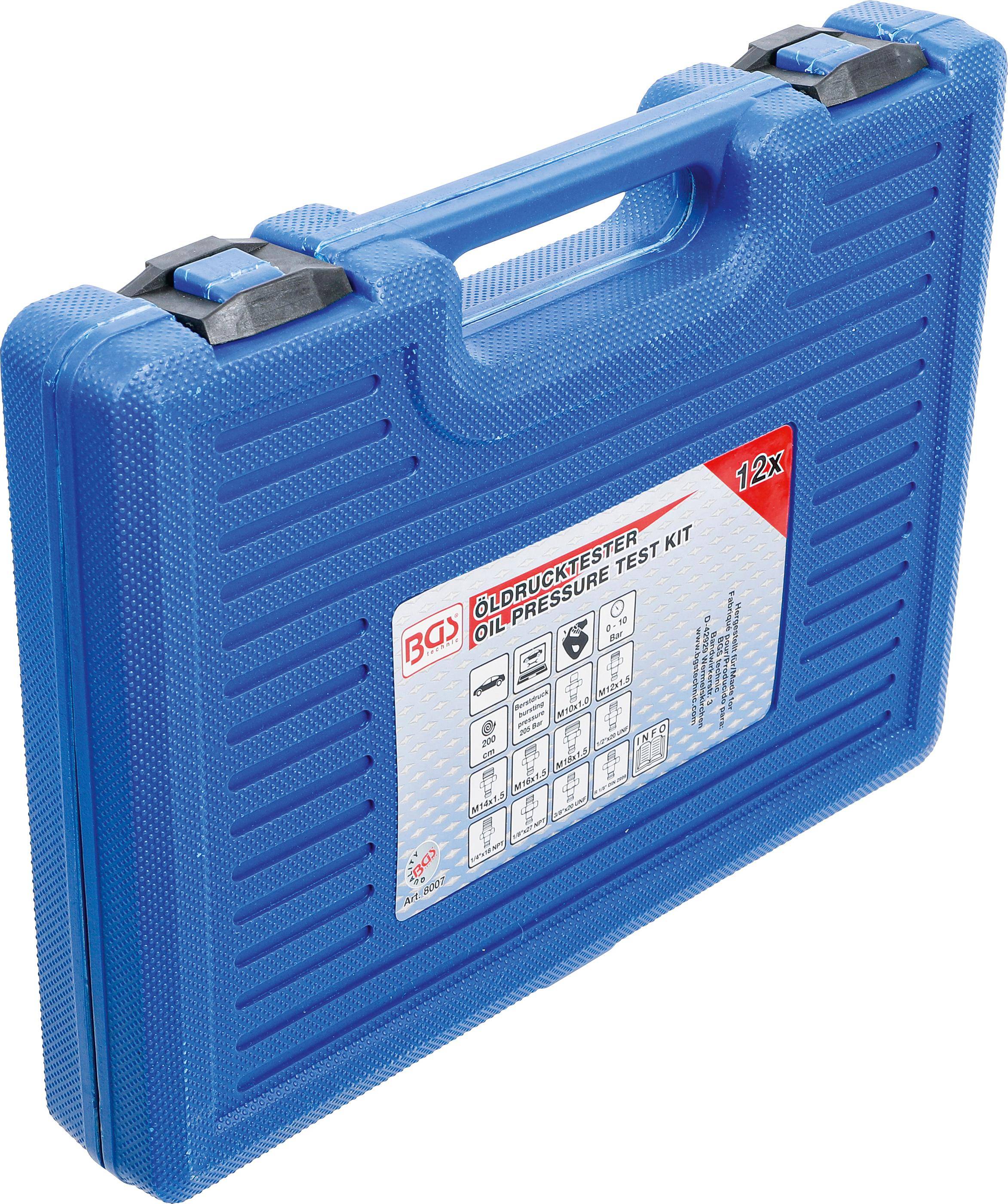 BGS technic Öldrucktester