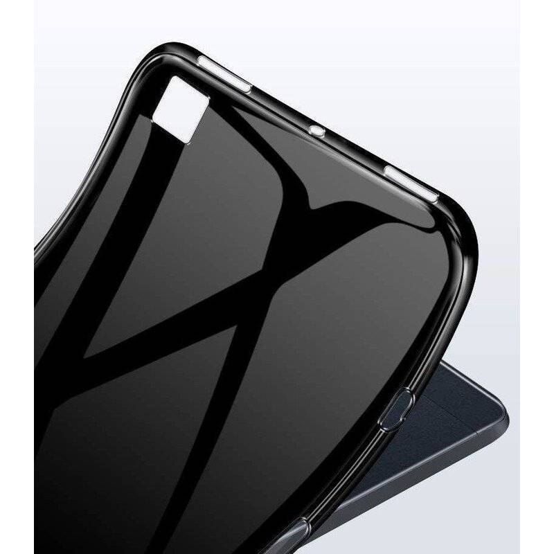 Silikon Hülle Bumper Schwarz für SAMSUNG GALAXY TAB A 8.4" 2020 ( T307 ) Case TPU Soft Handyhülle Cover Schutzhülle