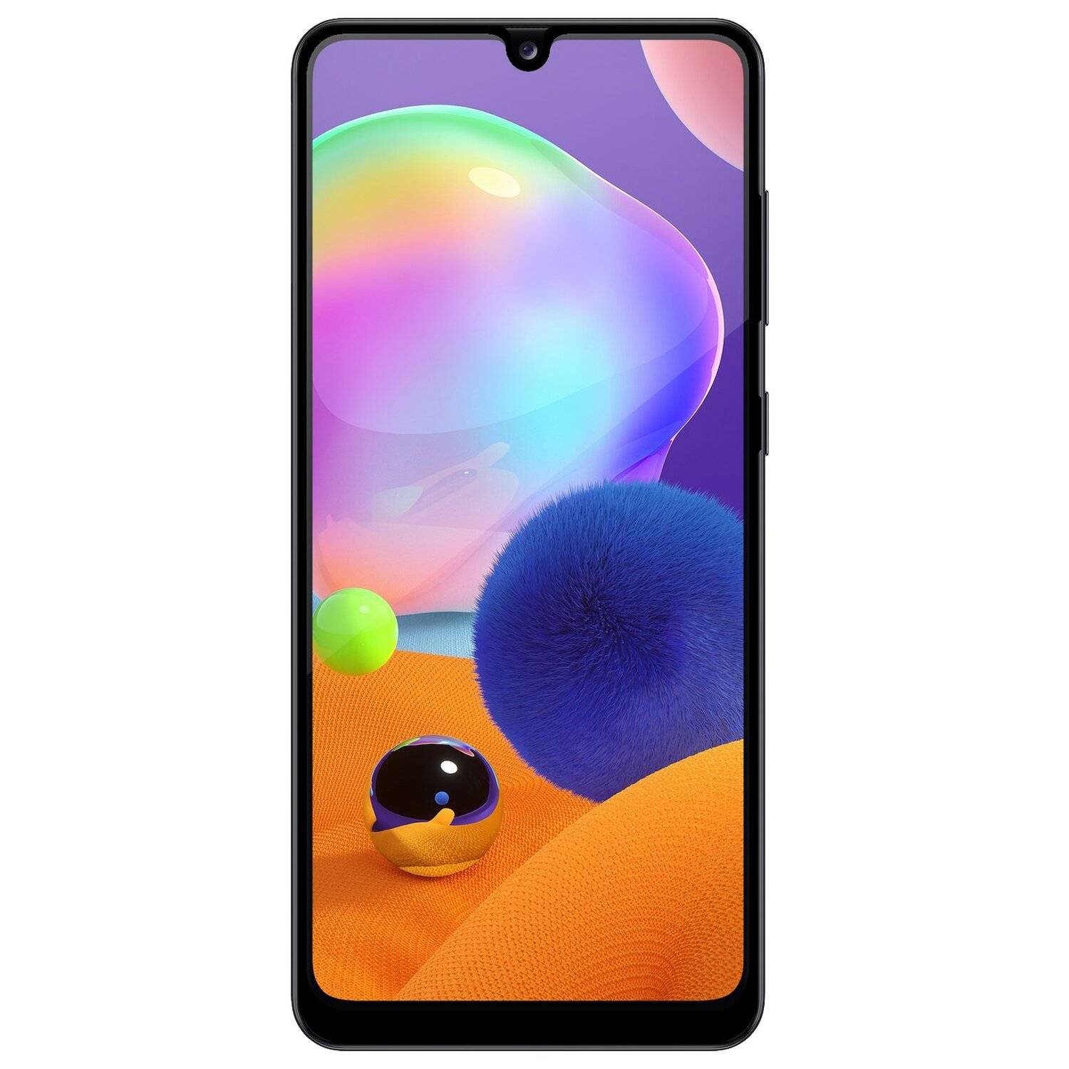 cofi1453® 5D Schutz Glas kompatibel mit SAMSUNG GALAXY A31 (A315F) Curved Schutz Folie Vollständig Klebend und Abdeckung