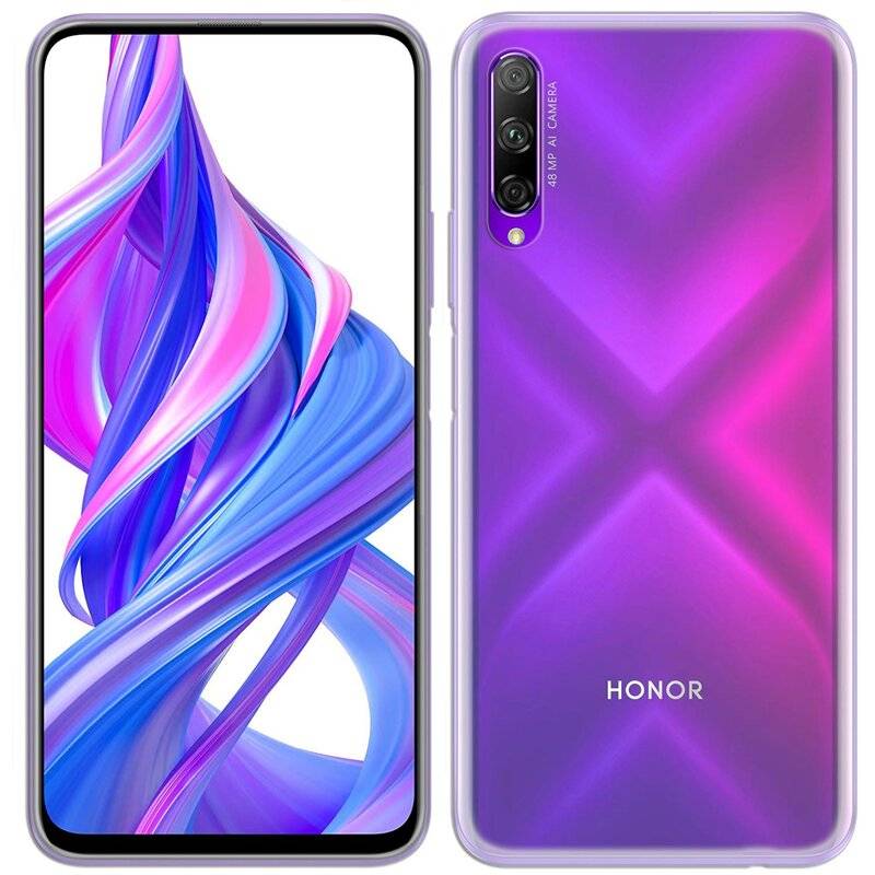 cofi1453® Silikon Hülle Basic kompatibel mit HONOR 9X PRO Case TPU Soft Handy Cover Schutz Transparent