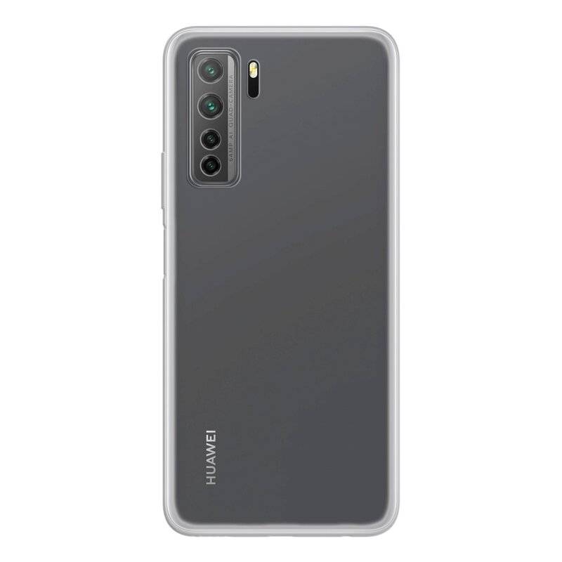 cofi1453® Silikon Hülle Basic kompatibel mit HUAWEI P40 LITE 5G Case TPU Soft Handy Cover Schutz Transparent