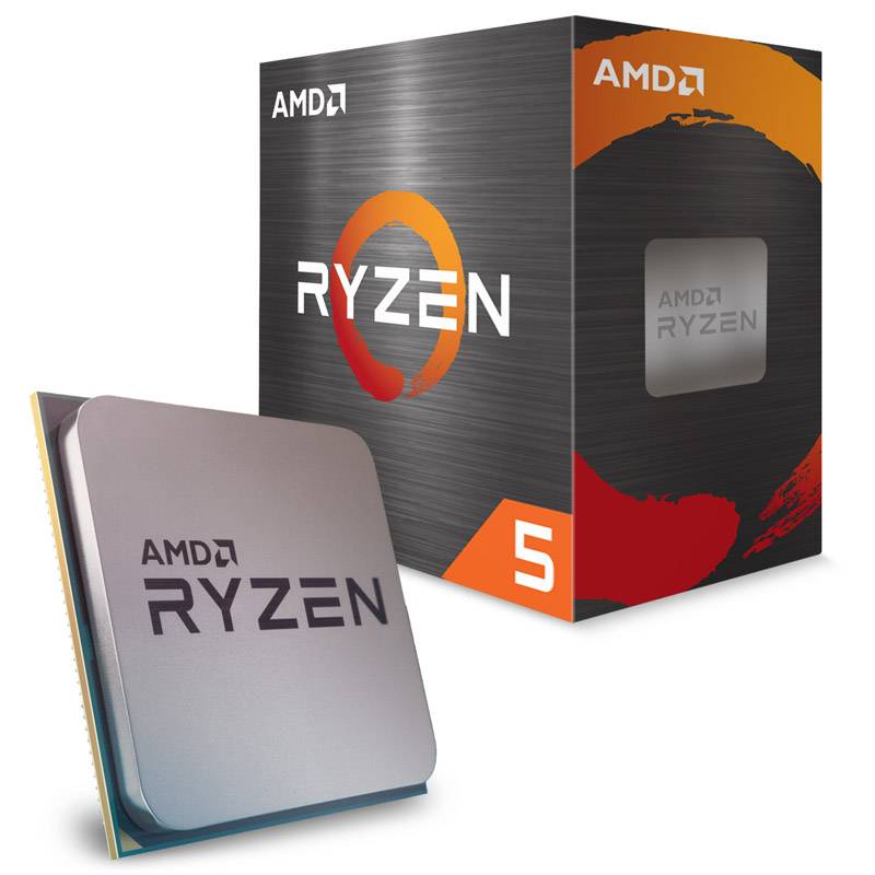 CPU Ryzen 5 5600X - 3.7GHz - 6 Kerne - AM4 - PIB mit Kühler