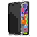 NALIA Design Case für Samsung Galaxy A90 5G Handyhülle, Karbon Stylische HandyHandyhülle