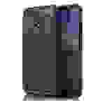 NALIA Handy Hülle für Nokia 2.2, Carbon Look Slim Silikon Case Backcover Bumper