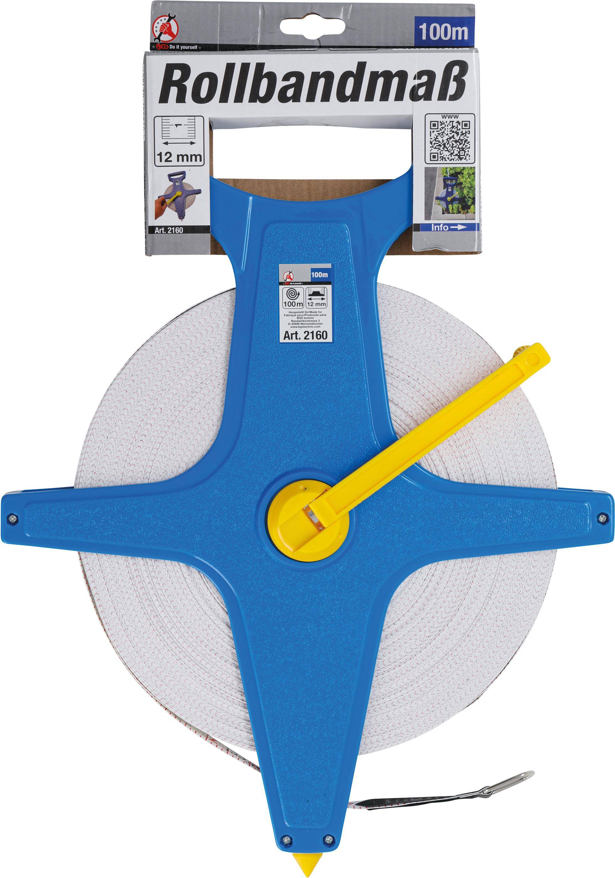 BGS Diy Rollbandmaß | 100 m