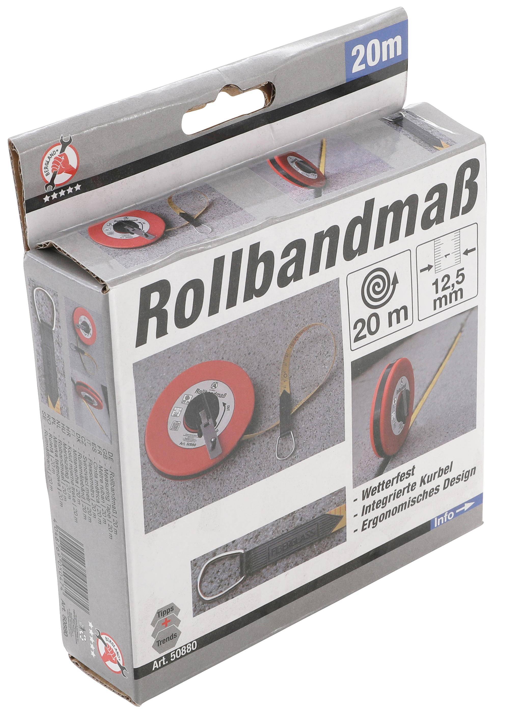 BGS Diy Rollbandmaß | 20 m