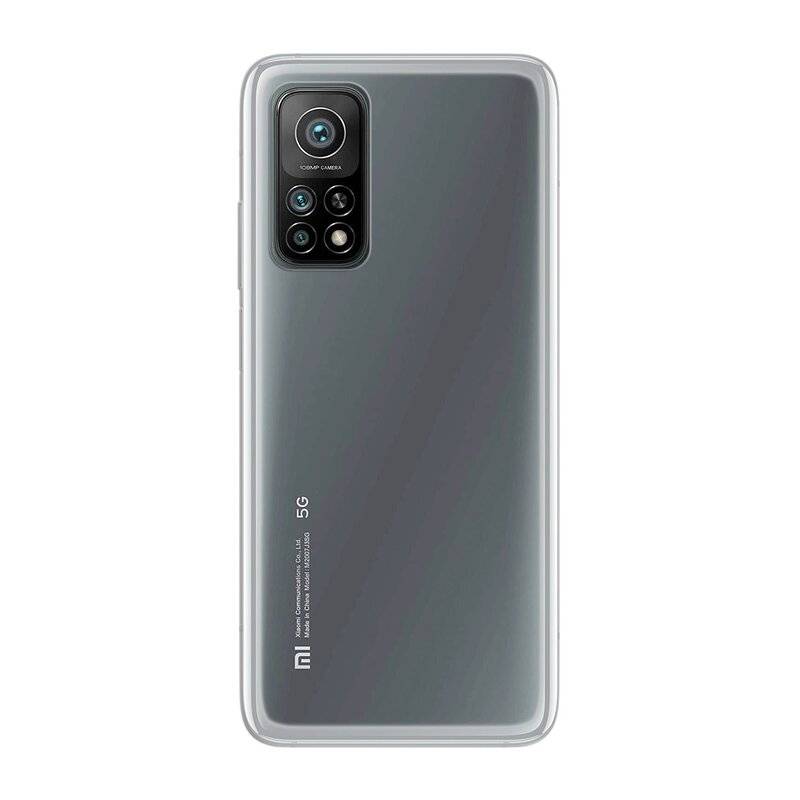 cofi1453® Silikon Hülle Basic kompatibel mit XIAOMI MI 10T Case TPU Soft Handy Cover Schutz Transparent