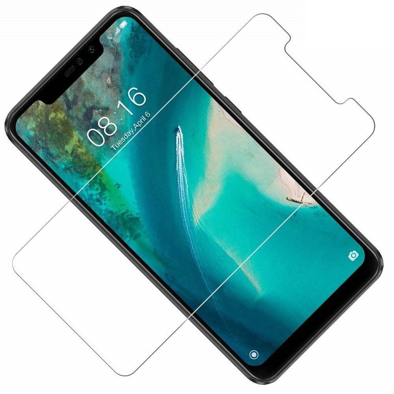 3X Schutz Schutz Glas 9H Tempered Glass Display Schutz Folie Display Glas Screen Protector für SAMSUNG GALAXY A42 5G