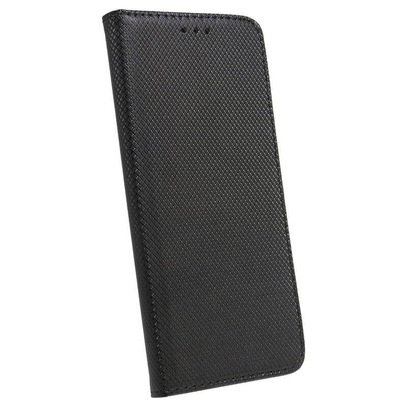 Buch Tasche "Smart" für XIAOMI POCO X3 NFC Handy Hülle Etui Brieftasche Schutzhülle mit Standfunktion Kartenfach Schwarz