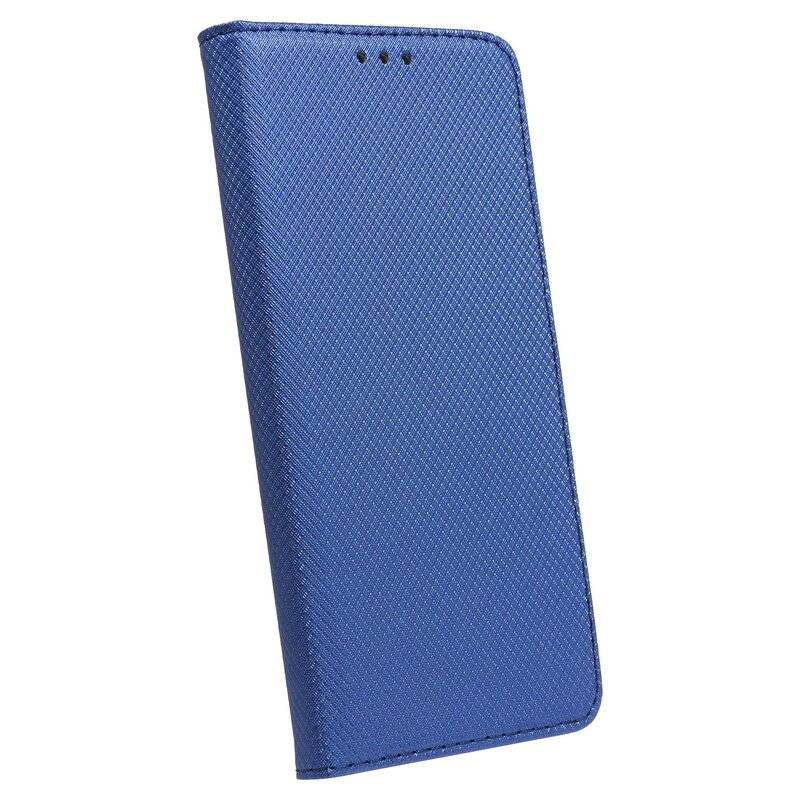 Buch Tasche "Smart" für XIAOMI POCO X3 NFC Handy Hülle Etui Brieftasche Schutzhülle mit Standfunktion, Kartenfach Blau