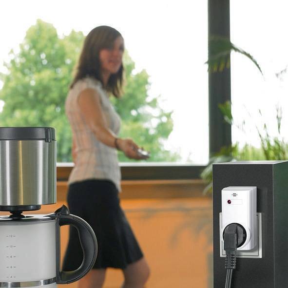 Funkschaltset RCS 1000 N Comfort Reichweite b.25m m.Batterie Brennenstuhl