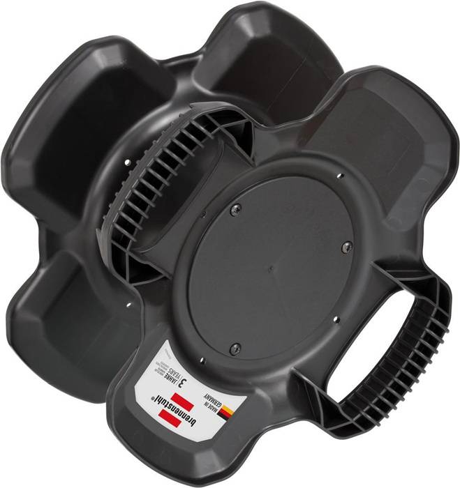 Kabelhaspel X-Gum leer LxBxH 13x25x25cm G.0,38kg Gummi schwarz Öl-/UV-beständig