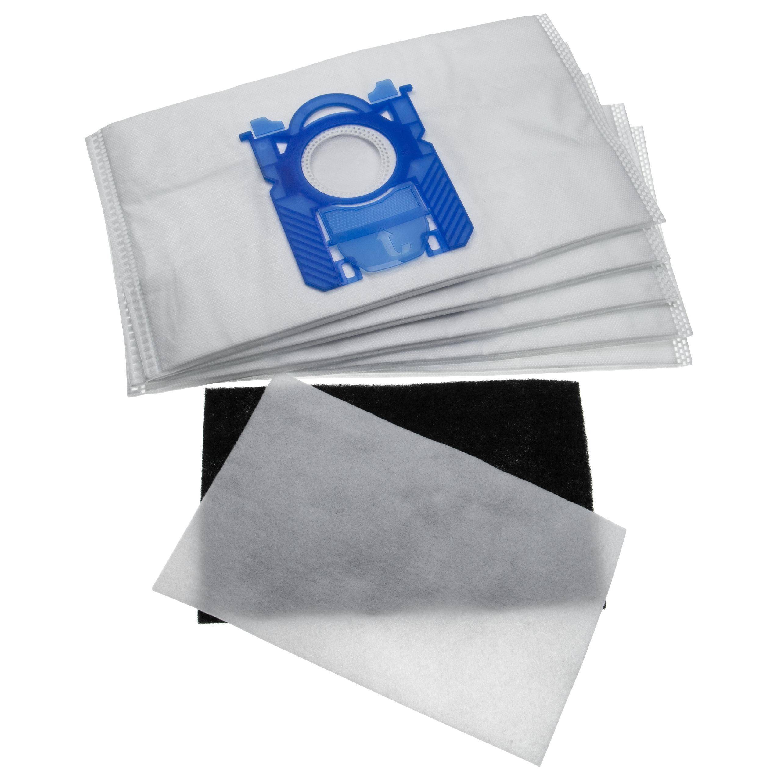 5x Staubsaugerbeutel Micro-Vlies wie AEG GR210SM u.a. inkl. 2 Filter
