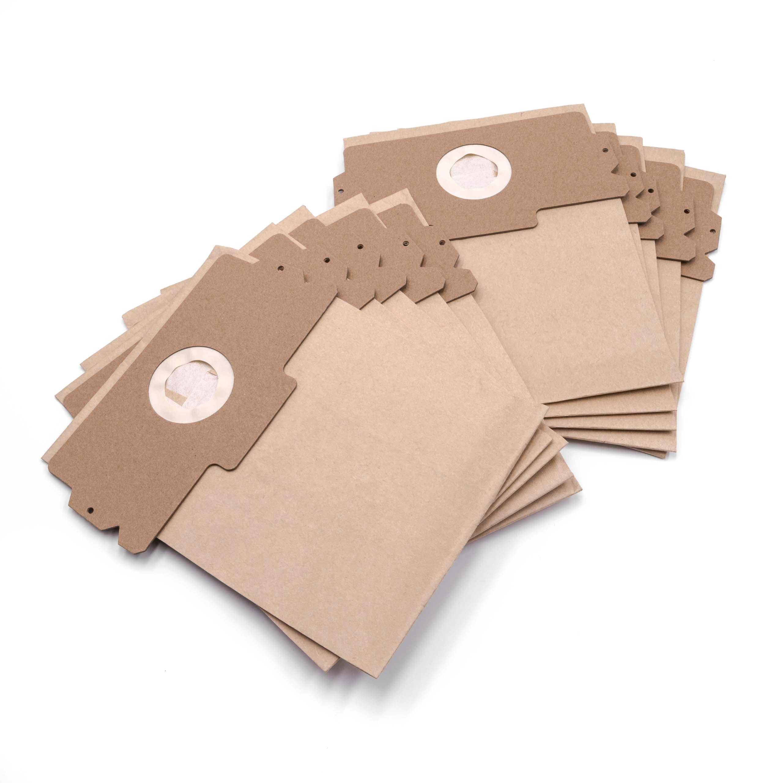 10 Staubsaugerbeutel Filtertüten Papier für Staubsauger wie AEG Größe 11, Größe 13