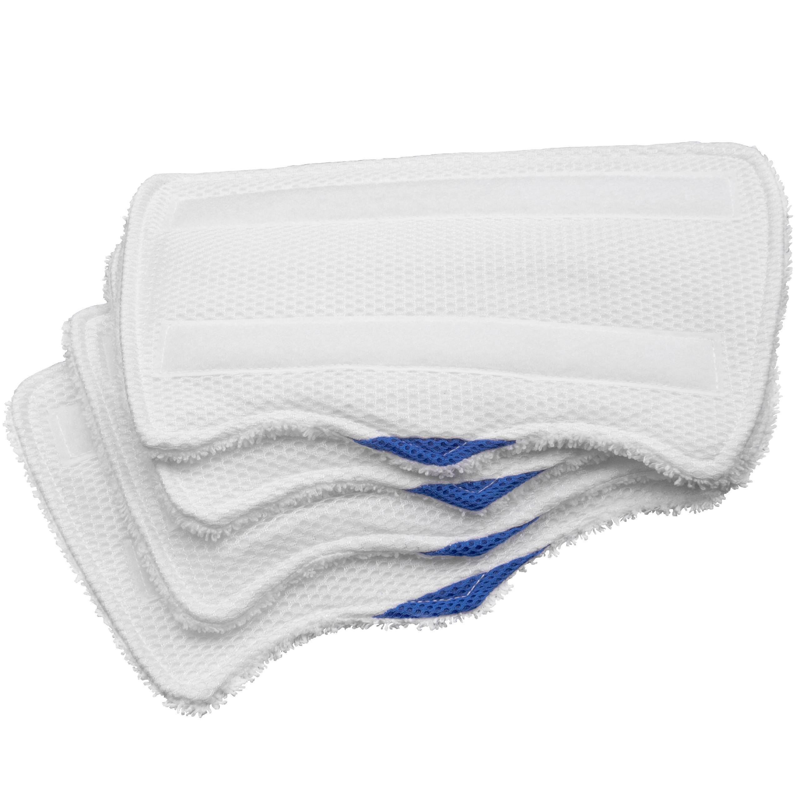 Wischtuch Set (4-tlg.) Mikrofasertuch Ersatz für Dirt Devil 0333001 Dampfreiniger, Dampfmop