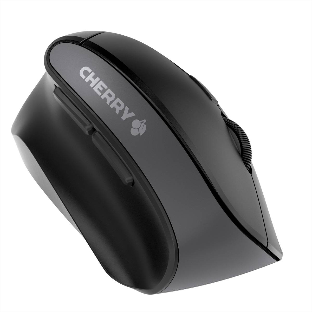 CHERRY MW 4500 LEFT - Maus - ergonomisch - Für Linkshänder - optisch - 6 Tasten - kabellos - kabelloser Empfänger (USB)