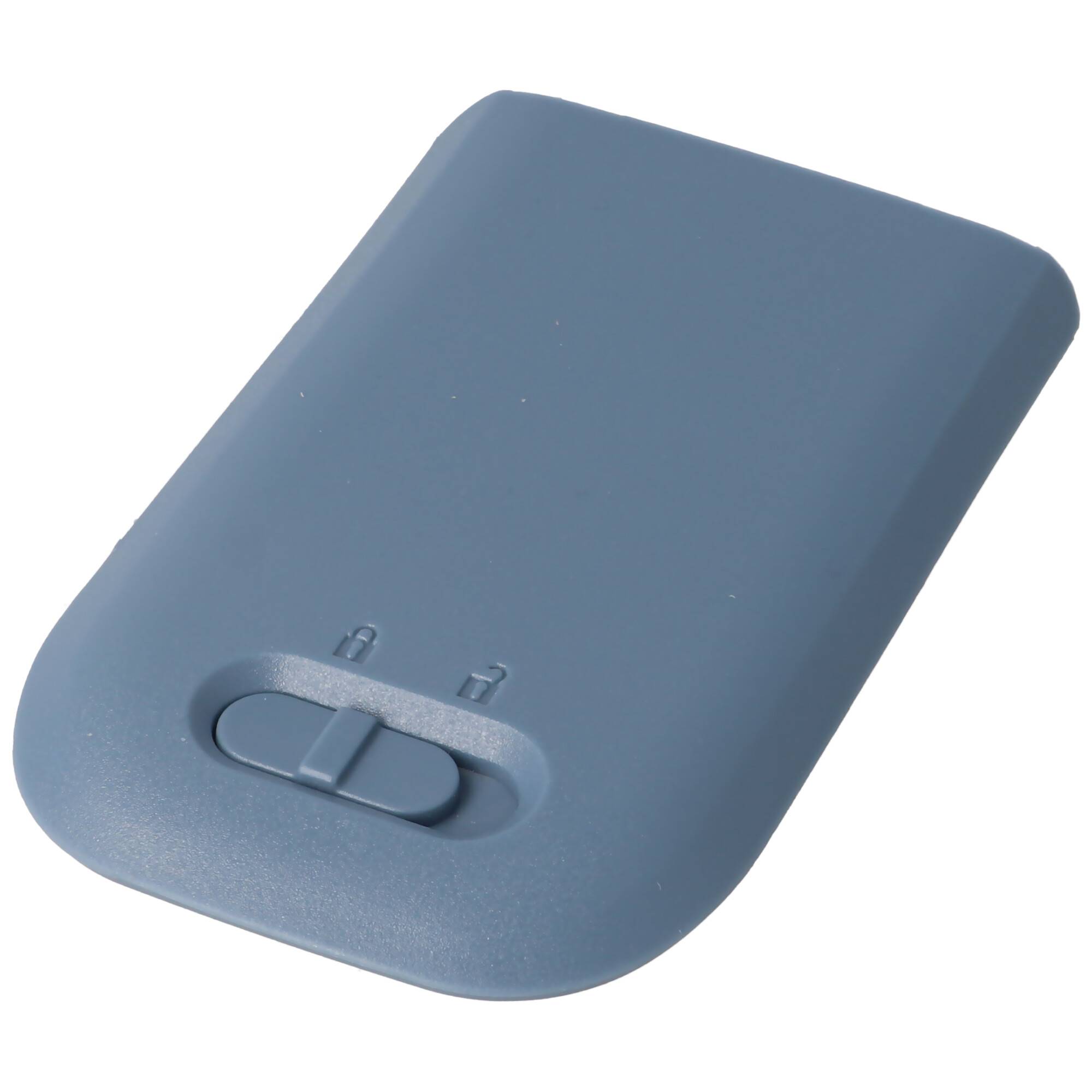 Akku passend für AVAYA 3720 DECT Battery 660190/R1A inklusive Gehäuserückdeckel in blau-grau