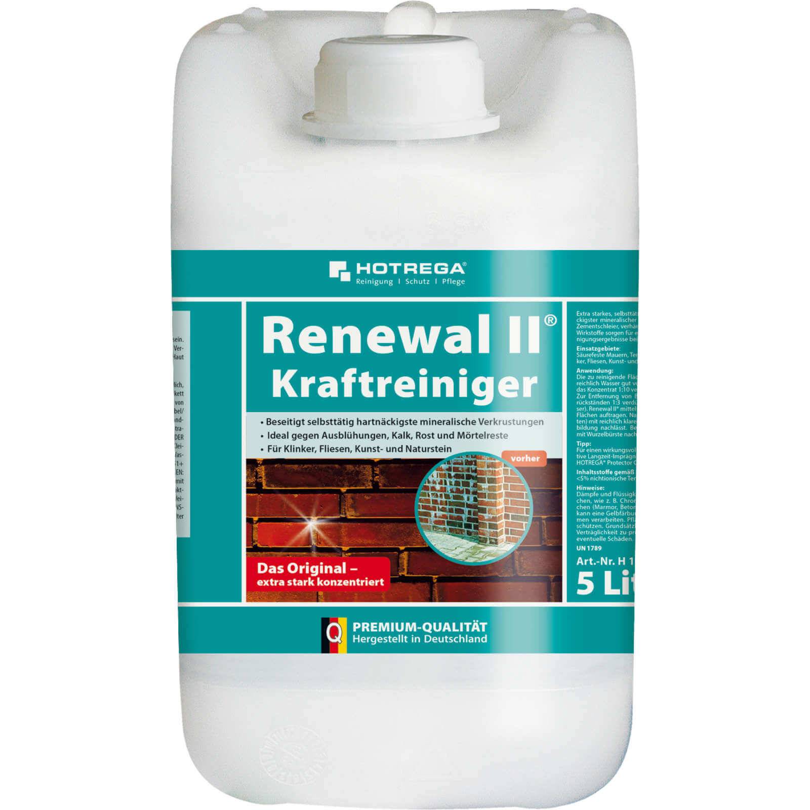HOTREGA Kraftreiniger Konzentrat Renewal II Gebinde - Inhalt:5 Liter