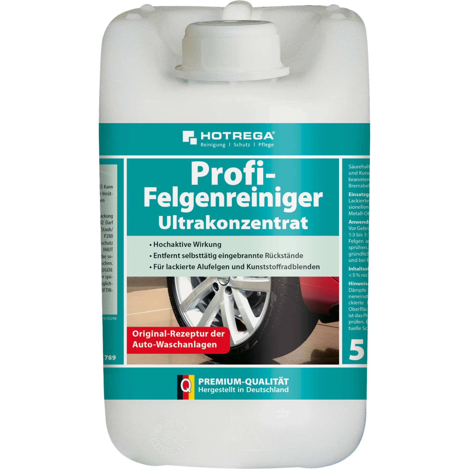 HOTREGA Profi Felgenreiniger Konzentrat Gebinde - Inhalt:5 Liter