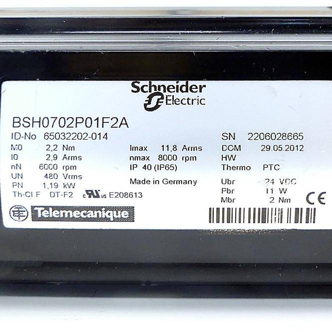 Schneider Electric Servomotor (BSH0702P01F2A)