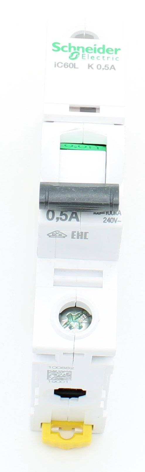 A9F95170 - Schneider - Leitungsschutzschalter iC60L, 1P, 0,5A, K-Charakteristik, 100kA