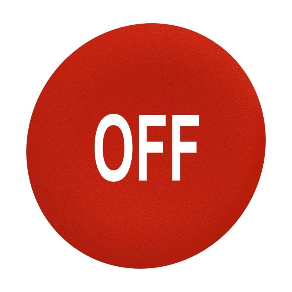 Schneider Electric Tastenschild Flush 30mm ZBAF435