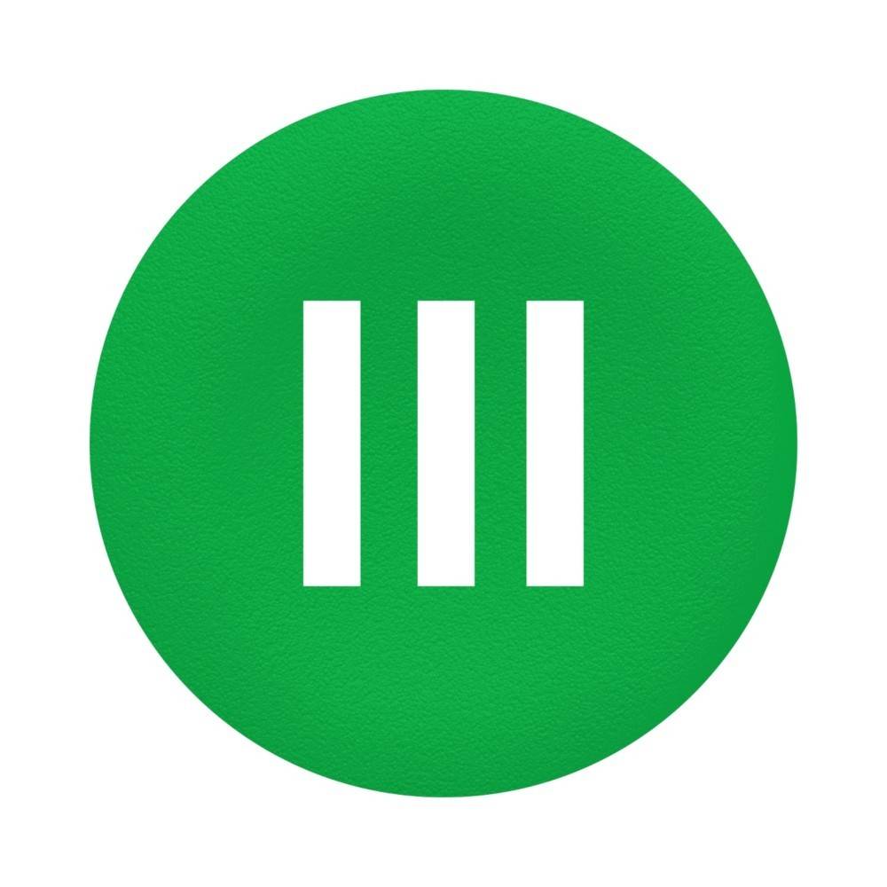 Schneider Electric Tastenschild Flush 30mm ZBAF337