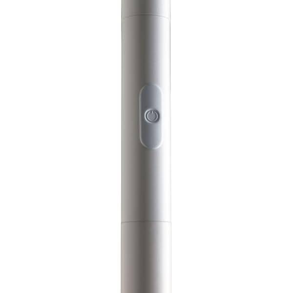 Deckenfluter Pryska LED dimmbar holz/weiß