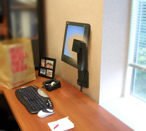 Ergotron Neo-Flex Wall Mount Lift NFW05L1B - Befestigungskit (Wandmontage)