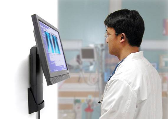 Ergotron Neo-Flex Wall Mount Lift NFW05L1B - Befestigungskit (Wandmontage)