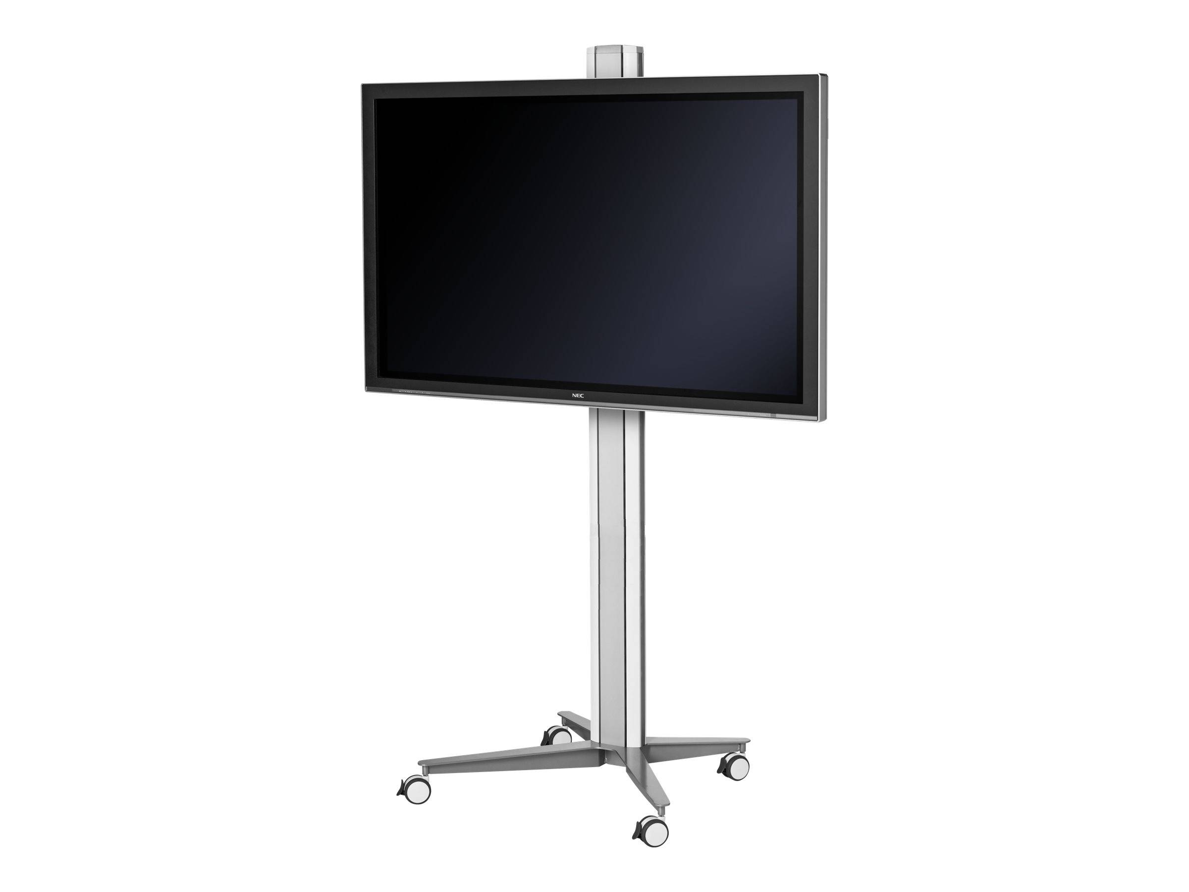 SMS Flatscreen X FH M1455 - Aufstellung für flat panel - weiß, Aluminium - Bildschirmgröße: 101.6-152.4 cm (40"-60")