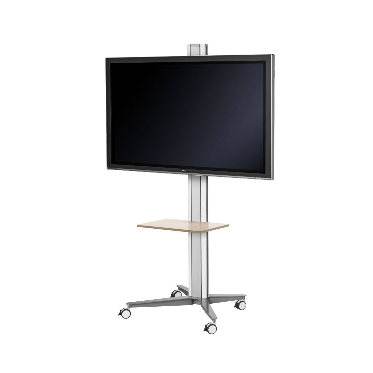 SMS Flatscreen X FH M1455 - Aufstellung für flat panel - weiß, Aluminium - Bildschirmgröße: 101.6-152.4 cm (40"-60")