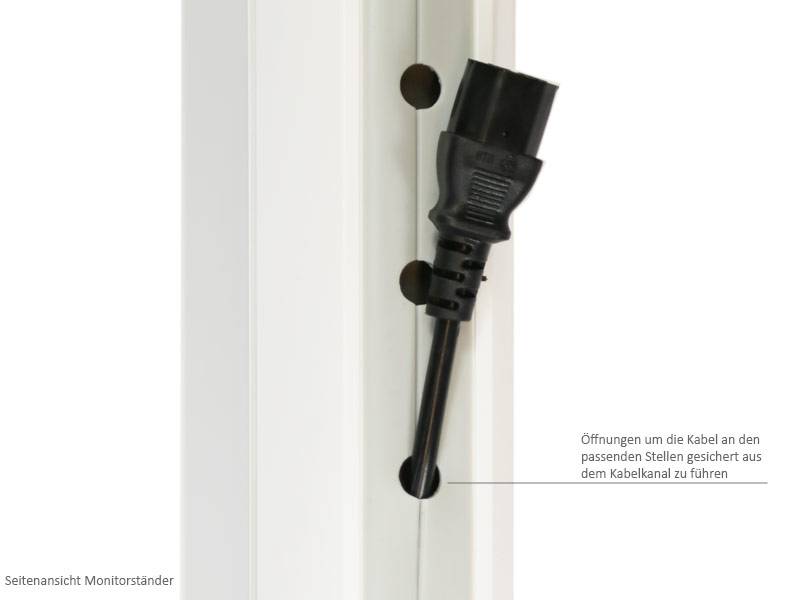 SMS Flatscreen X WFH S1955 Boden-Wandhalterung