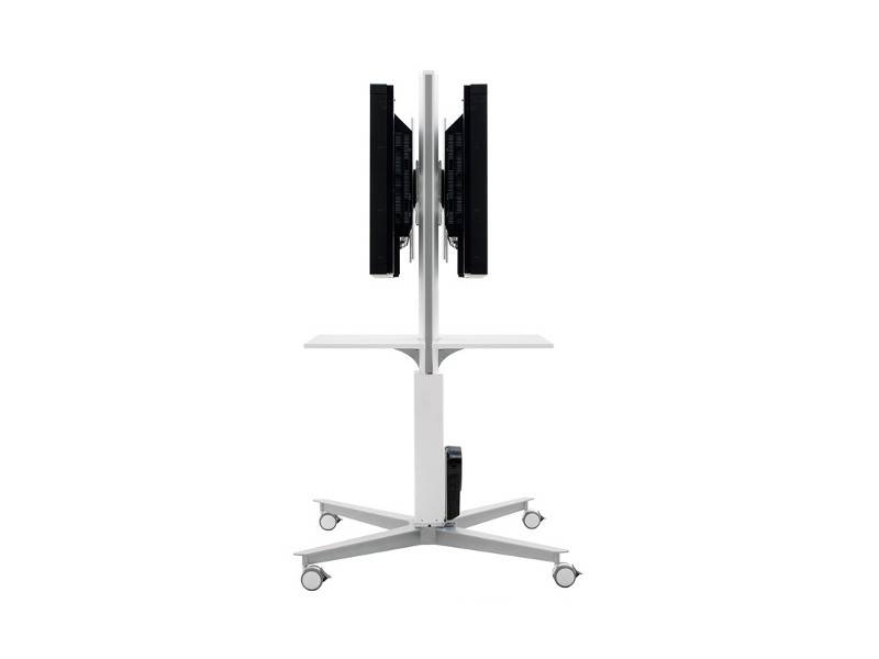 SMS Flat X FH MD 1955 fahrbarer Monitorständer Rücken an Rücken (PD033002-P0)
