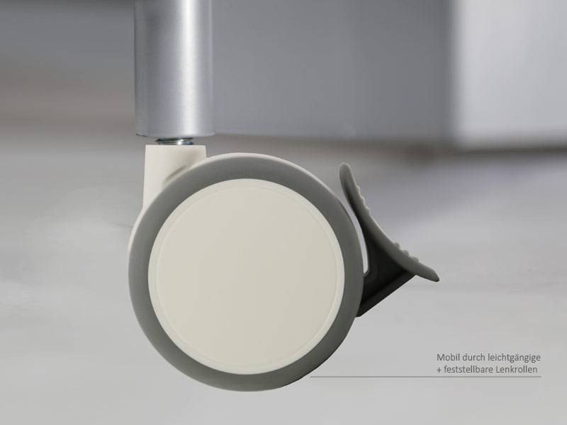 SMS Flat X FH MD 1455 fahrbarer Monitorständer Rücken an Rücken (PD033001-P0)